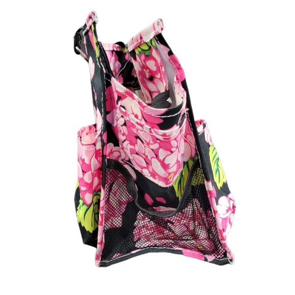 Hydrangea Organizational Utility Tote 15" X 10" - Picture 3 of 4